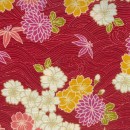 Nobe Col. 105 Red - Bark Cloth - Due July/Aug